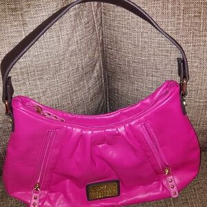 Victoria's Secret Pink Shoulder Bag with Gold Details